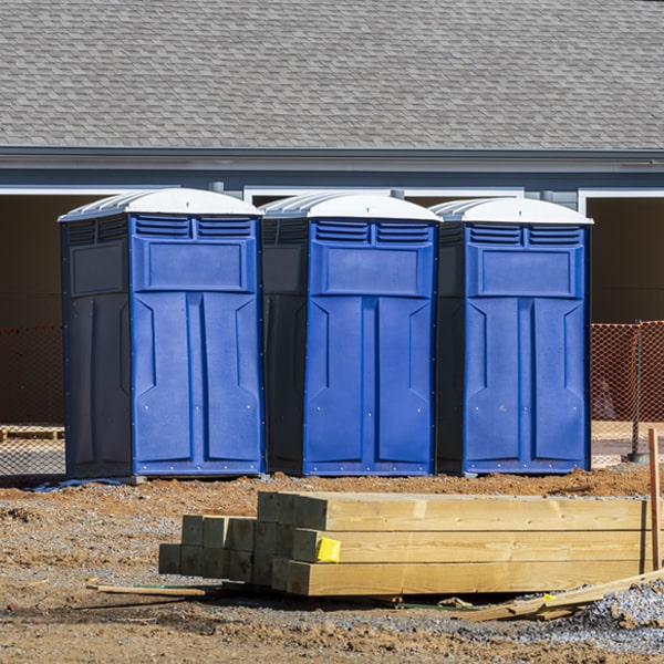 are there any restrictions on where i can place the porta potties during my rental period in Harrisville Utah